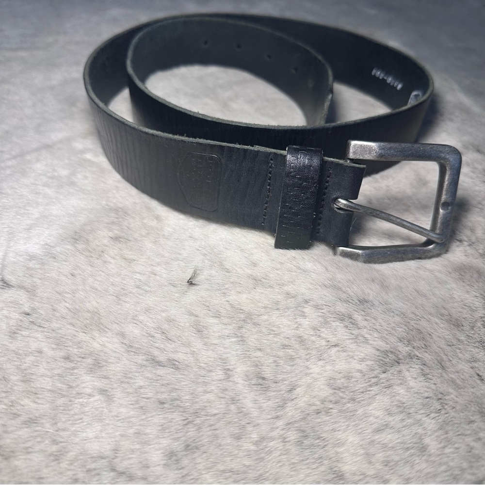 Rolfs Leather Products Black Genuine Leather Belt, Made in Canada 38/95
